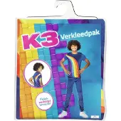 Studio 100 K3 Rainbow Costume - 3-5 years