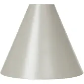 Broste Copenhagen Lampeskærm 'Gine' - Grey - Ø27CM
