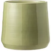 J-Line Flowerpot Round Ceramic Grn Xl - Green - H33CM