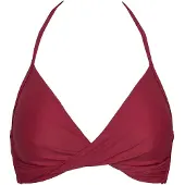 Missya Aaliyah Top Halterneck - Burgundy - 42