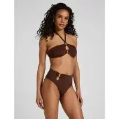 Hunkemoller Madrid Hl Cheeky - Brown - XS