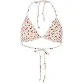 Pieces Pclaomi Lurex Bikini Triangle Top Bc - Cream - M