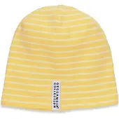 Geggamoja Topline Cap Striped - Yellow - 40/42(1-4M)