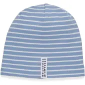 Geggamoja Topline Cap Striped - Blue - 56/58(9Y/VUXEN)