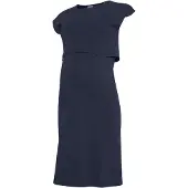 Mamalicious Mlskye June Cs Jrs Abk Dress 2F - Navy - XL