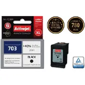 ActiveJet AH-703BR Ink (replacement for HP 703 CD887AE Premium 20 ml black).