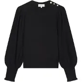 Fabienne Chapot Molly Balloon Pullover - Black - M