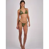 SUI AVA Butterfly Bikini Top - Khaki green - 38