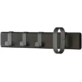 Novoform Fluke Coat Rack - Black - L:50CM