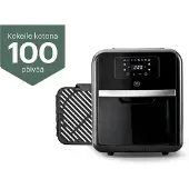 OBH Nordica - Easy Fry Oven & Grill Airfryer 11 L 9-in-1 Musta