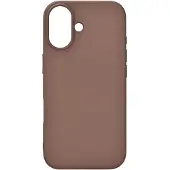 Onsala Collection Silikonipintainen MagSeries-suojakuori iPhone 17 chocolate
