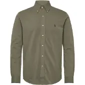 Ralph Lauren Featherweight Mesh Shirt - Khaki green - XXL