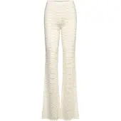 Monki Knitted Trousers - Cream - XXS