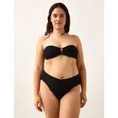 Lindex Bandeau Bikini Top - Black - M