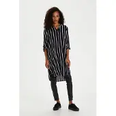 Kaffe Mekko 'Marana' musta / valkoinen