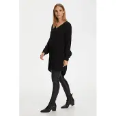 Kaffe Amber V-Neck Tunic - Black - 36