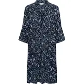 Kaffe Kaellen Amber Dress - Navy - 34