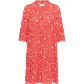 Kaffe Kaellen Amber Dress - Red - 40