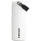 Stanley Iceflow Flip Straw 2.0 Chalk juomapullo – 470 ml, valkoinen