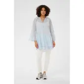 Kaffe Kaflora Dress - Blue - 36