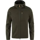 Fjällräven Men's Keb Fleece Hoodie Deep Forest Välikerrospuserot S
