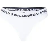 Karl Lagerfeld Stringit musta / valkoinen