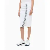 EA7 for woman. 7W001156_AF12501 Skirt Natural Ventus white (L), Casual, Recycled Polister