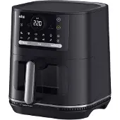 Braun MultiFry 5 HF 5075I, 6 l, 1,6 kg, 2000 W, airfryer, Black/Grey