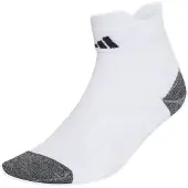 Adidas Urheilusukat 'RUNNING COMFY ANKLE' meleerattu musta / valkoinen