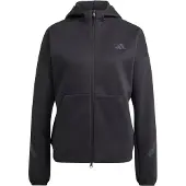 Adidas Urheilullinen collegetakki 'Z.N.E.' antrasiitti / musta