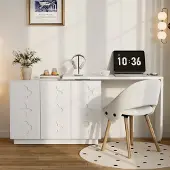 Hobby Hall L-muotoinen kääntyvä tietokonepöytä 110 cm