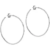 Enamel Copenhagen Hoops, Organic Arena Large - Silver - 45 MM