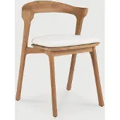 Ethnicraft Bok Dining Chair Teak/ Off White