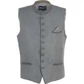 Krüger Collection Trachten-liivi harmaa / taupe / vaaleanharmaa