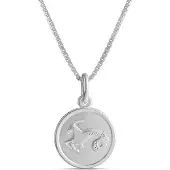 Top Gold hopeinen Kauris horoskooppi riipus ketjulla 45cm 32 5701 0000