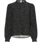 Kaffe Karea Printed Blouse - Black - 42