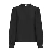 Kaffe Karea Solid Blouse - Black - 38