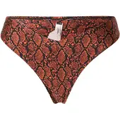 Etam Zephiro - High Leg Brazillian - Brown - S