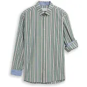 Tom Tailor Colorful Striped Oxford Shirt - Multi/patterned - XXL