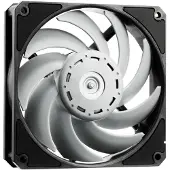 XPG VENTO PRO 120 PWM, Tuuletin, 12 cm, 450 RPM, 2500 RPM, Musta, Valkoinen (75260188)