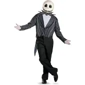 Disguise Jack Skellington Klassikko Aikuinen