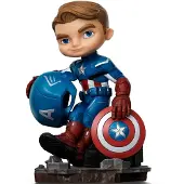 Iron Studios Infinity Saga - Kapteeni Amerikka Minico -figuuri