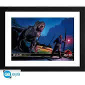 Abystyle - JURASSIC PARK Framed print Alan Grant vs T-Rex - Kuva