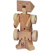 Primi Passi - Wooden Transforming Robot/Shovel