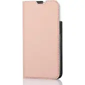 Wave BookCase -suojakotelo, iPhone 13 mini, ruusukulta
