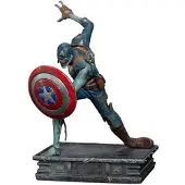 Marvel Art Scale What If Kapteeni Amerikka Zombin Hahmo