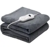 Terraillon Cozy -lämpöpeitto 160 x 120 cm tummanharmaa