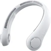 JISULIFE Neck Fan 3 4000mAh Portable Neck Fan - Gray - 4000 mAh