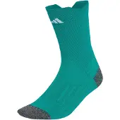 Adidas Urheilusukat 'RUNNING COMFY CREW' harmaa / smaragdi / valkoinen