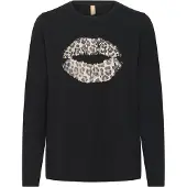 Culture Cunorina Gith Ls T-Shirt - Black - XS
